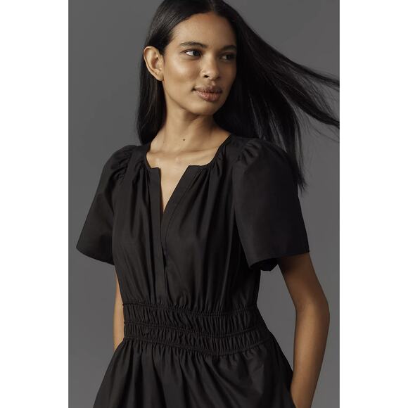 Anthropologie The Somerset Mini Dress in Black - Picture 9 of 9